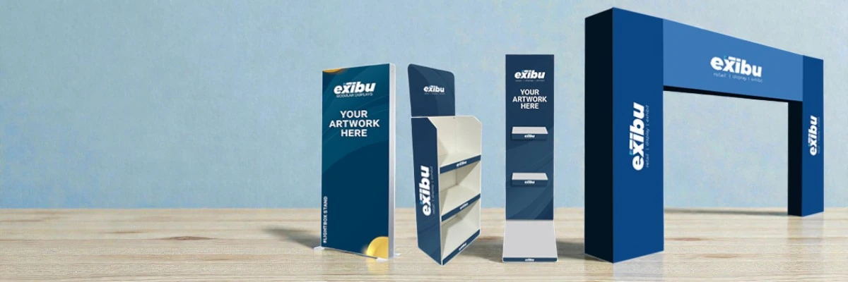 Retail Display Stands & POP Displays India | Exibu | Exibu
